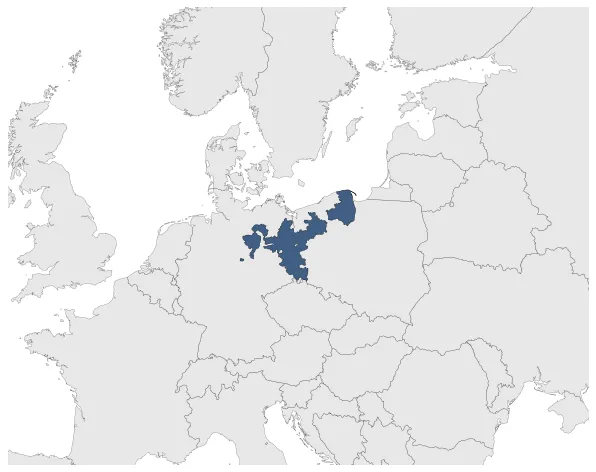 Margraviate of Brandenburg: Maximal extension of the polity