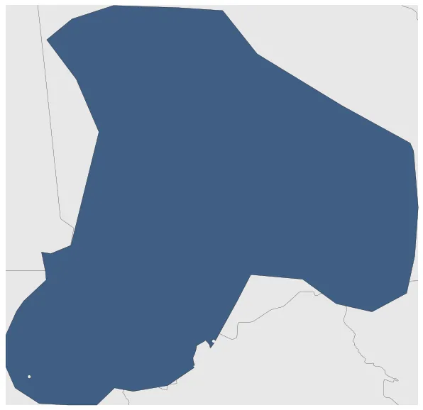 Massina Empire: Maximal extension of the polity