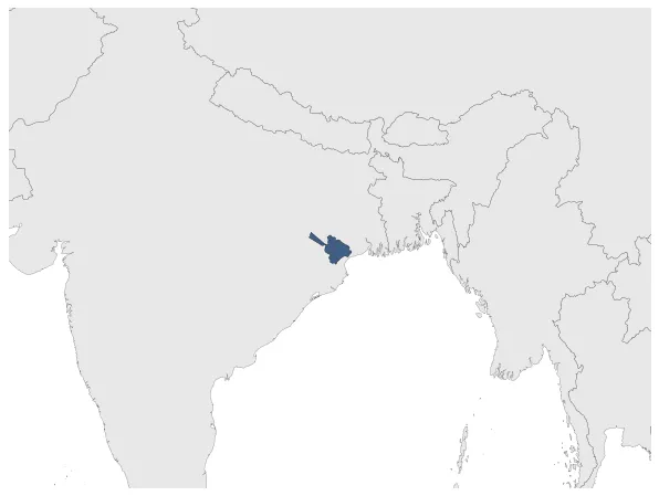 Mayurbhanj State: Maximal extension of the polity