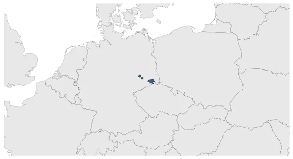 Meissen Prince-Bishopric: Maximal extension of the polity