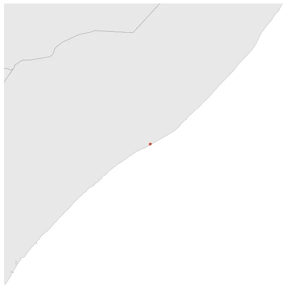 Mogadishu: Maximal extension of the polity