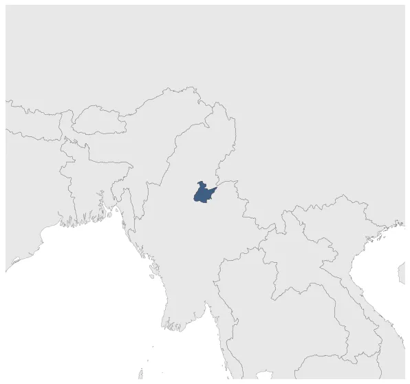 Mongmit (Burma): Maximal extension of the polity