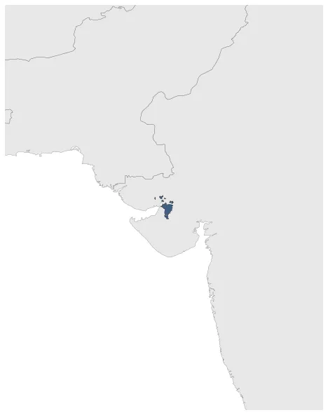 Morvi State (Princely State): Maximal extension of the polity