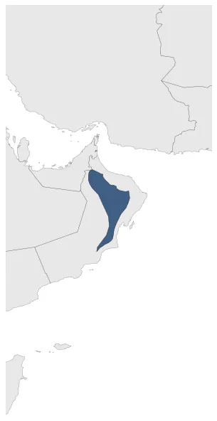 Muscat and Oman (Military Occupation): Maximal extension of the polity