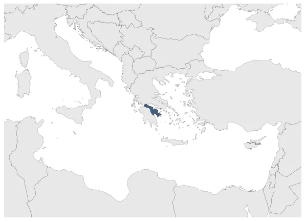 Mycenae: Maximal extension of the polity