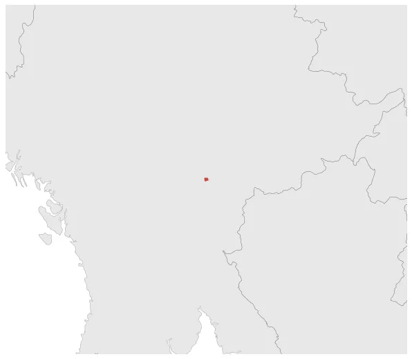 Namtok (Princely State): Maximal extension of the polity