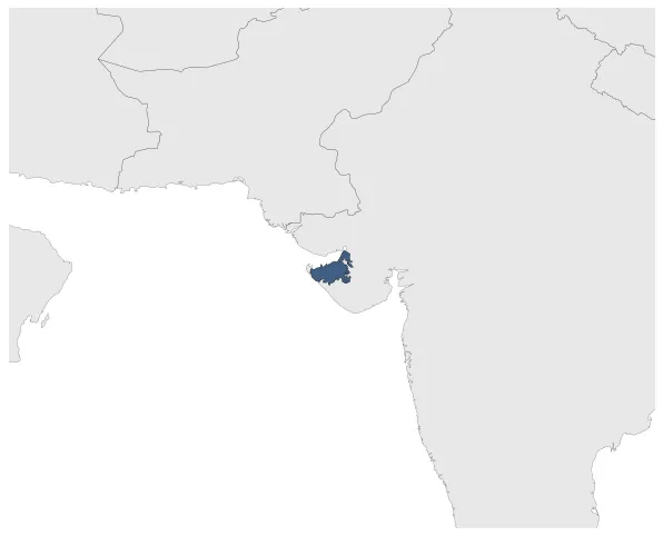 Nawanagar State (Princely State): Maximal extension of the polity