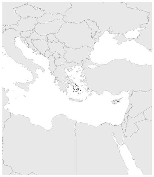 Nesiotic League (Ptoleamic Kingdom): Maximal extension of the polity