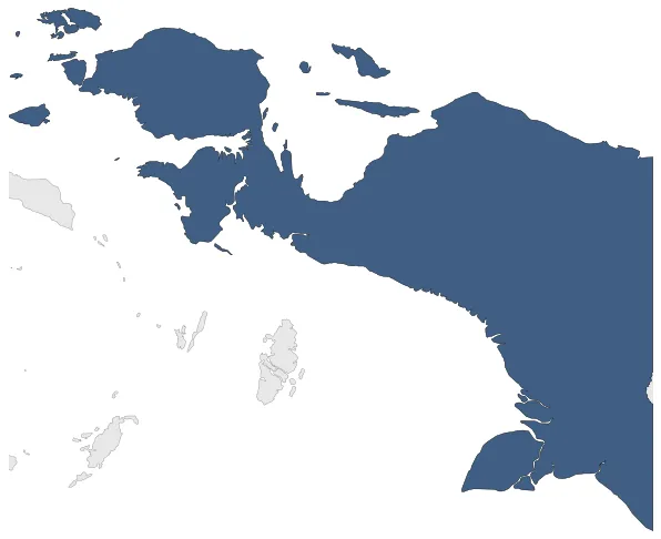 Netherlands new Guinea: Maximal extension of the polity