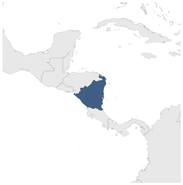 Nicaragua (USA Protectorate): Maximal extension of the polity