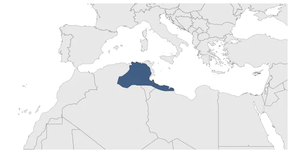 Numidia (Rome): Maximal extension of the polity