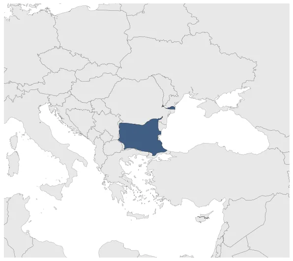 Odrysian Kingdom (Roman Protectorate): Maximal extension of the polity