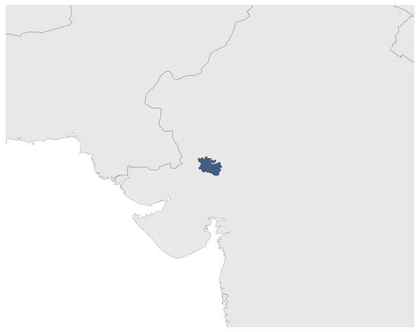 Palanpur State: Maximal extension of the polity