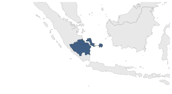 Palembang Sultanate: Maximal extension of the polity