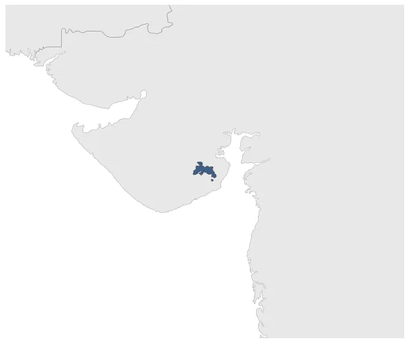 Palitana State (Princely State): Maximal extension of the polity