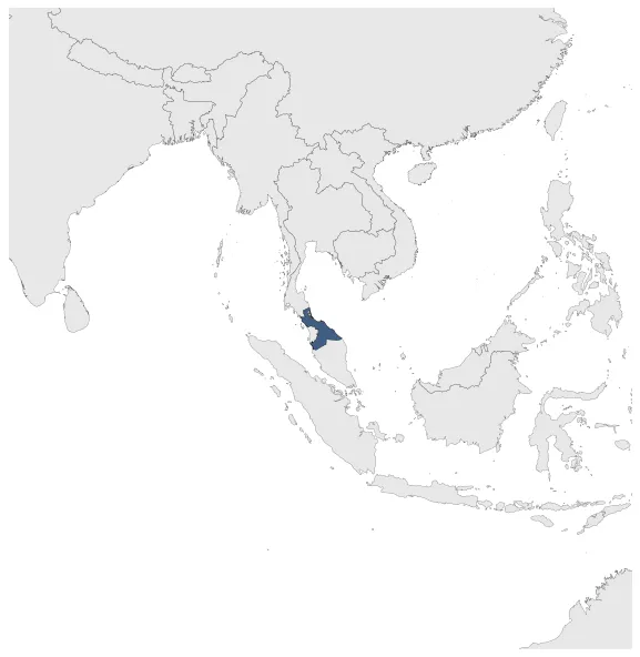 Patani Kingdom: Maximal extension of the polity