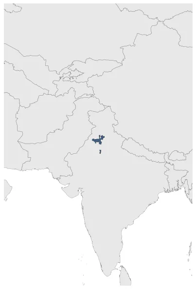 Patiala State (Princely State): Maximal extension of the polity