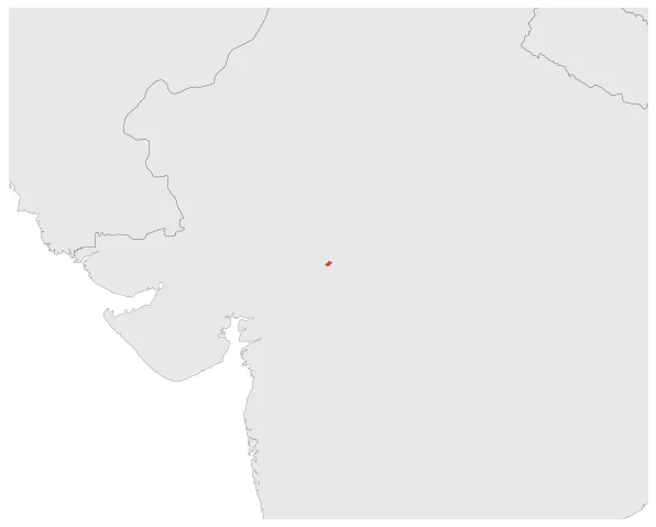 Piploda State (Princely State): Maximal extension of the polity