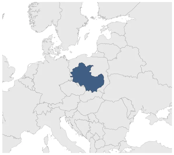 Poland (Bohemia): Maximal extension of the polity