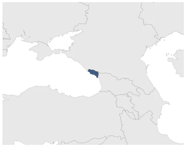 Principality of Abkhazia: Maximal extension of the polity