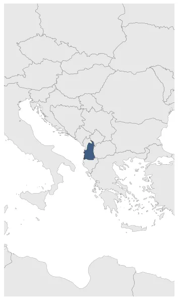 Principality of Albania (Medieval): Maximal extension of the polity