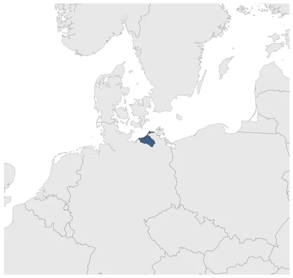 Principality of Rostock: Maximal extension of the polity