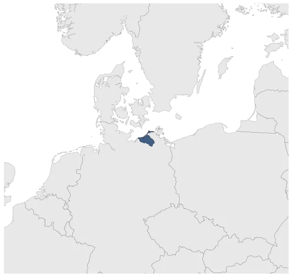 Principality of Rostock (Denmark): Maximal extension of the polity