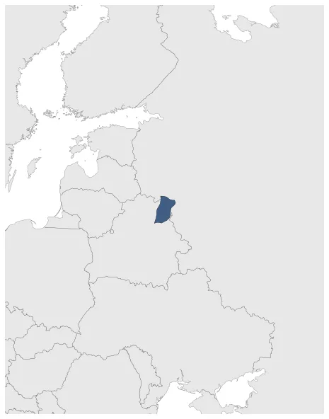 Principality of Vitebsk: Maximal extension of the polity