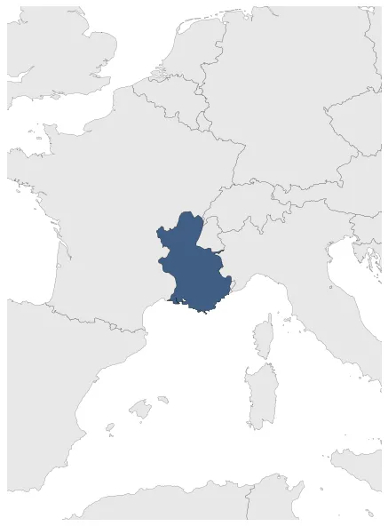 Provence (Charles): Maximal extension of the polity