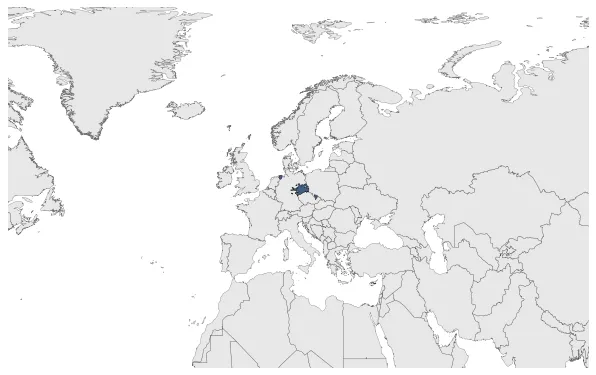 Prussia (Military Occupation): Maximal extension of the polity