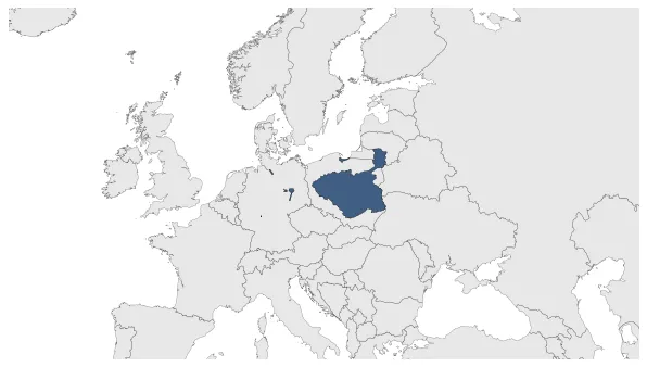 Prussia and russia (Military Occupation): Maximal extension of the polity