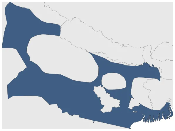 Pushyabhuti Dynasty: Maximal extension of the polity