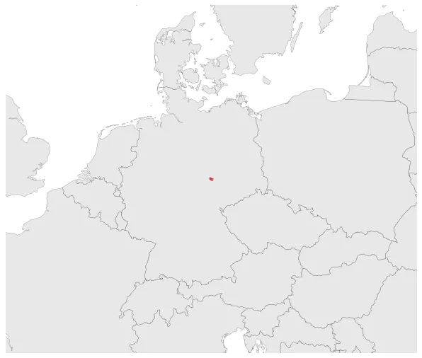 Querfurt Principality: Maximal extension of the polity