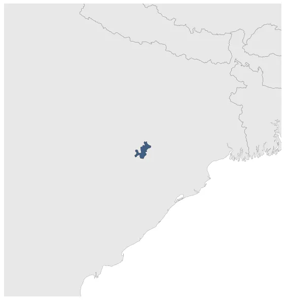 Raigarh State: Maximal extension of the polity