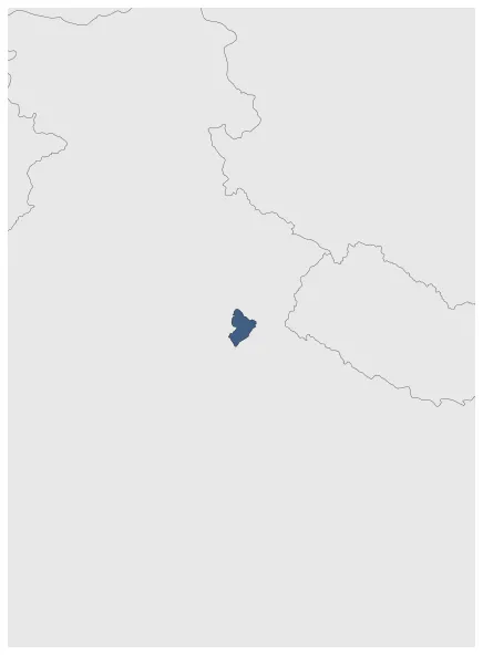 Rampur State (Princely State): Maximal extension of the polity