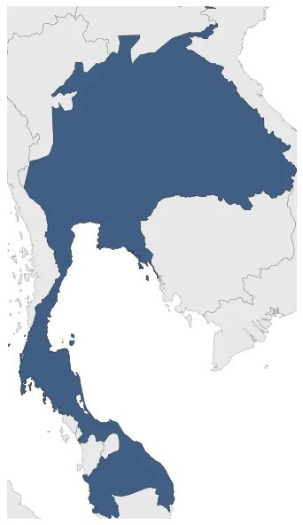 Rattanakosin Kingdom: Maximal extension of the polity