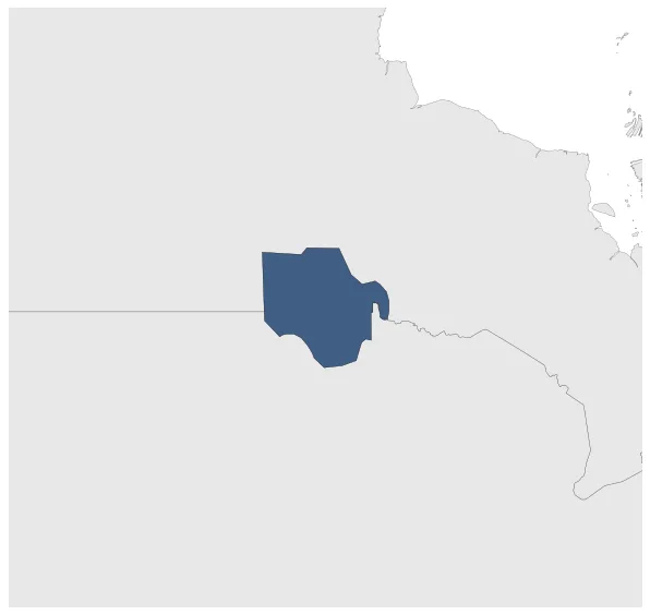 Red River Colony: Maximal extension of the polity