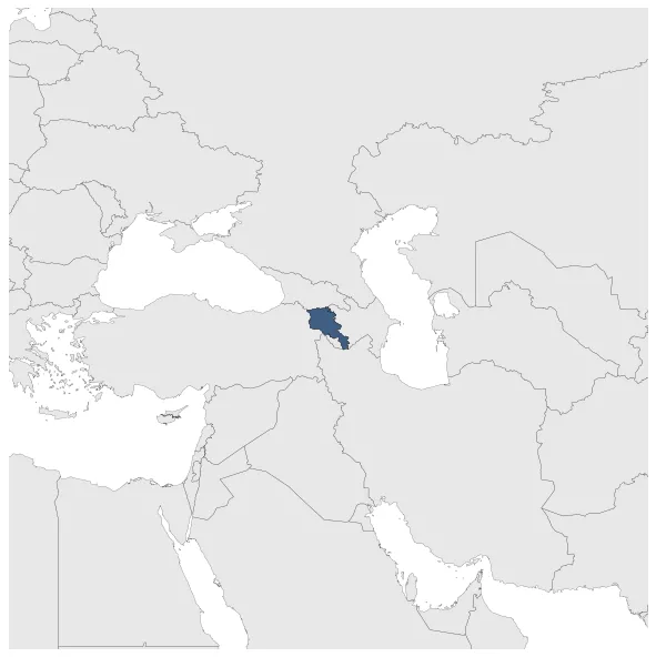 Republic of Armenia: Maximal extension of the polity