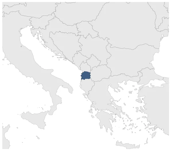 Republic of Central Albania: Maximal extension of the polity