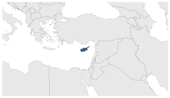 Republic of Cyprus: Maximal extension of the polity