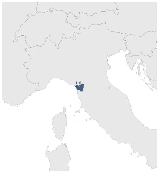 Republic of Lucca: Maximal extension of the polity