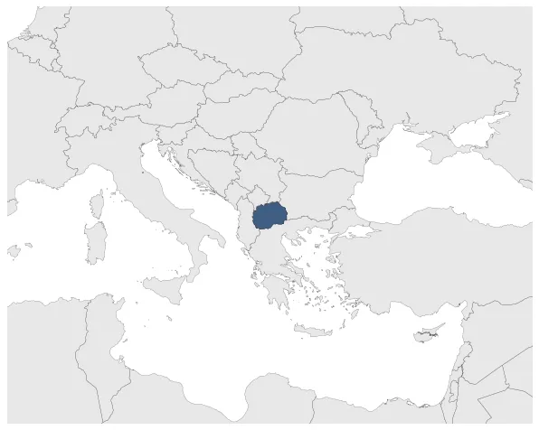 Republic of Macedonia: Maximal extension of the polity