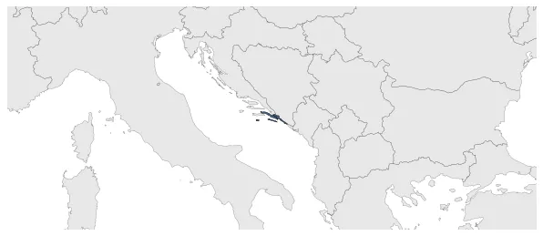 Republic of Ragusa (Habsburg): Maximal extension of the polity