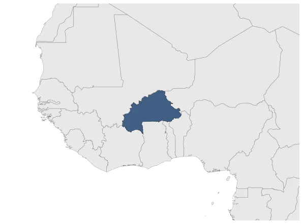 Republic of Upper Volta: Maximal extension of the polity