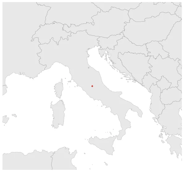 Rieti Commune: Maximal extension of the polity