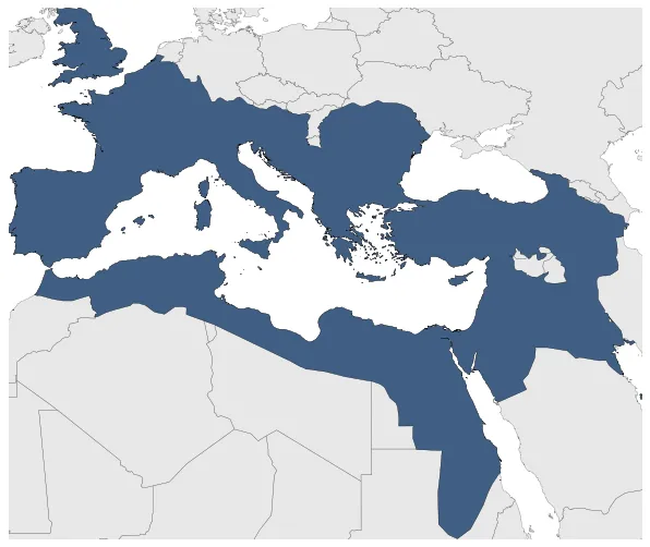 Roman Empire: Maximal extension of the polity