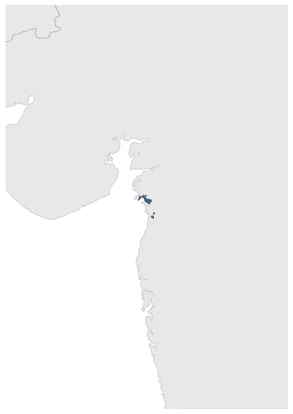 Sachin State (Princely State): Maximal extension of the polity