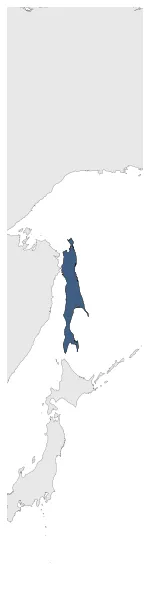 Sakhalin (Russian and Japanese Condominium): Maximal extension of the polity
