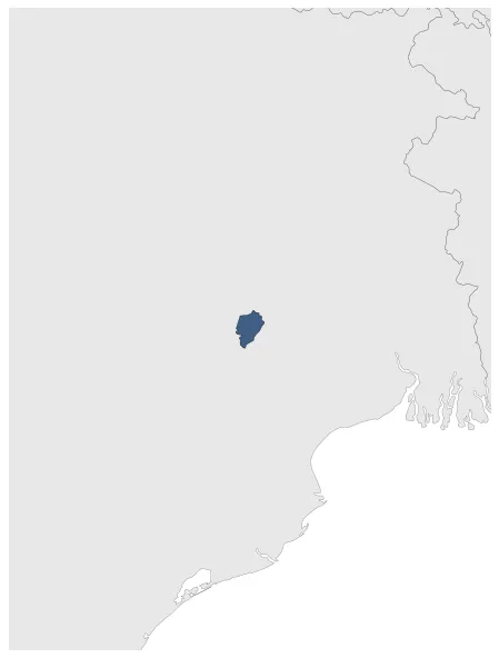 Saraikela State: Maximal extension of the polity