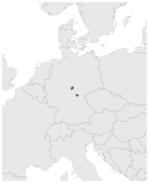 Saxony-Coburg-Eisenach Duchy: Maximal extension of the polity